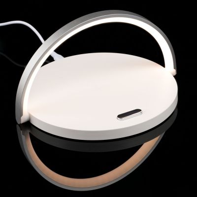 Cтанция для беспроводной зарядки с подсветкой arCharge, белая-6