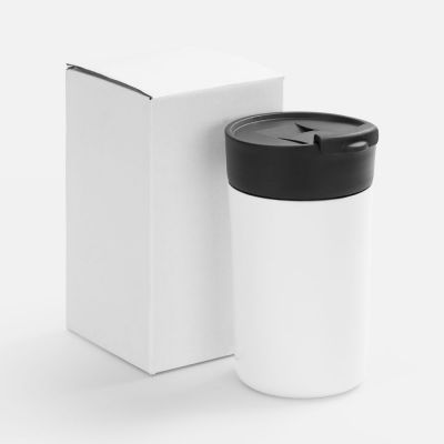 Термостакан для сублимации Gwen, белый-3