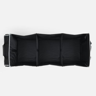 Органайзер в багажник с сумкой-холодильником Arranger, черный с серым-4