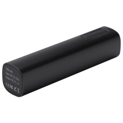 Внешний аккумулятор Easy Metal 2200 мАч, черный-2