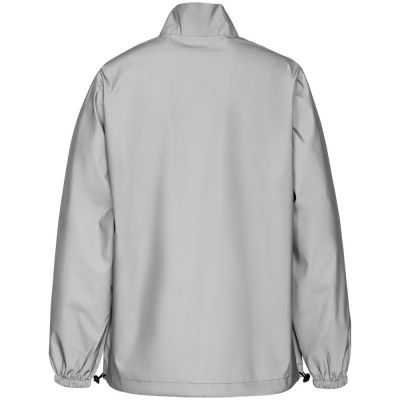 Ветровка Manifest из светоотражающей ткани, серая-4