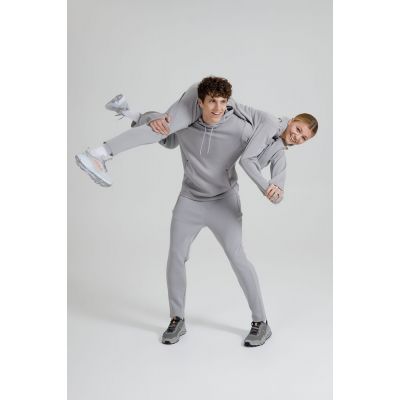 Худи унисекс Begi, серое-14