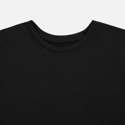 Футболка унисекс Senti, черная-2