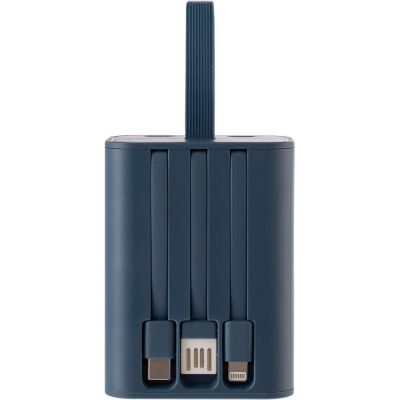 Аккумулятор с быстрой зарядкой Trellis Quick 10000 мАч, синий-2