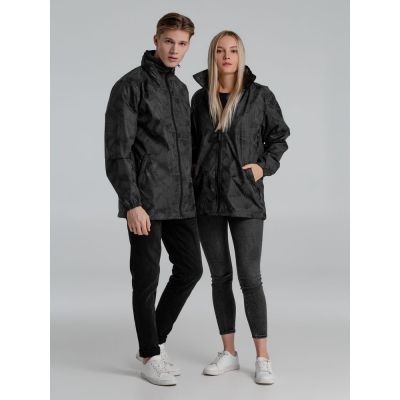 Ветровка светоотражающая Finvind, темно-серая-15