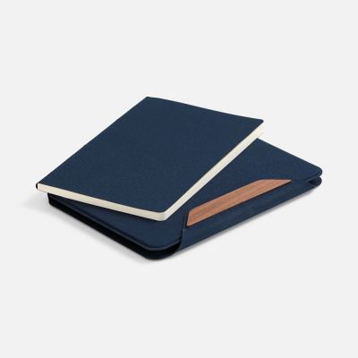 Папка с блокнотом Firmans Mini, синяя-5