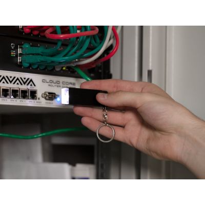 Брелок-фонарик Just Ray, черный-2