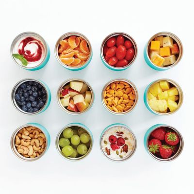 Вакуумный контейнер Neat Stack, большой, серый-3