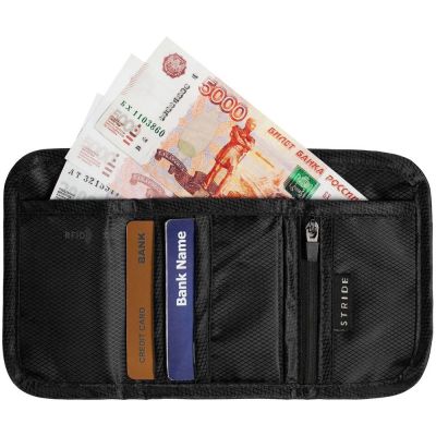Кошелек Torren с RFID-защитой, черный-4