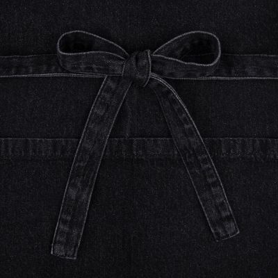 Фартук джинсовый E2, черный-1