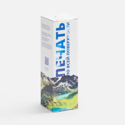 Коробка с полноцветной печатью для термоса Plain 500-0