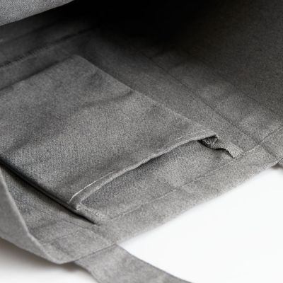 Шопер Shophop, серый с неокрашенным-4