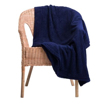 Плед Royal Blue, темно-синий-2