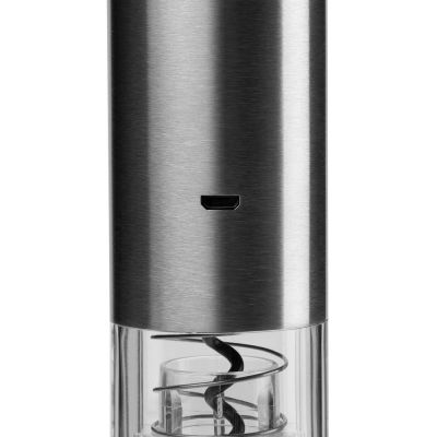 Электрический штопор с ножом для фольги Veritas, серебристый-4