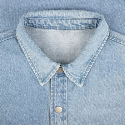 Куртка джинсовая O3, голубая-1