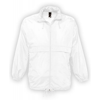 Ветровка из нейлона Surf 210, белая-0
