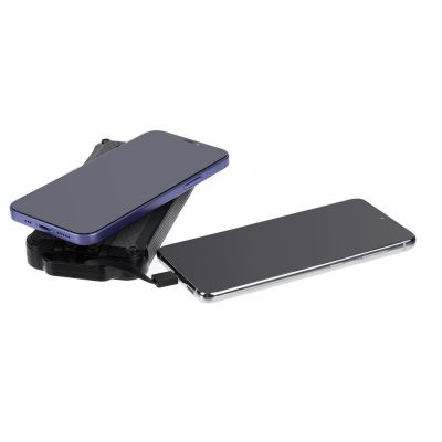 Аккумулятор защищенный Total Control 10000 мАч, черный с серым-3