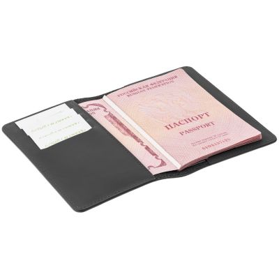 Обложка для паспорта Alaska, серая-3