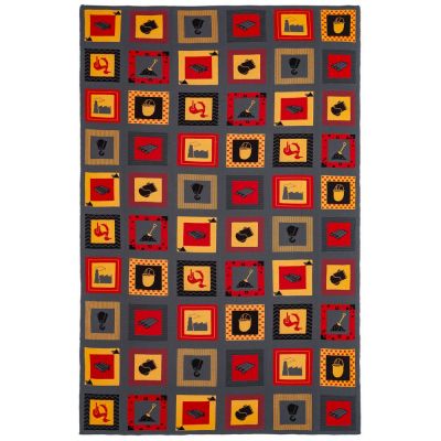 Плед на заказ Tricksy Net, 4 цвета, М, акрил-6