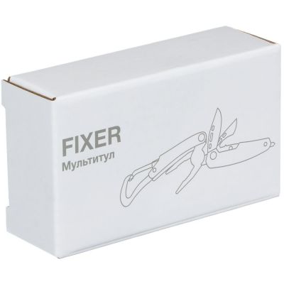 Мультитул Fixer, серебристый-9
