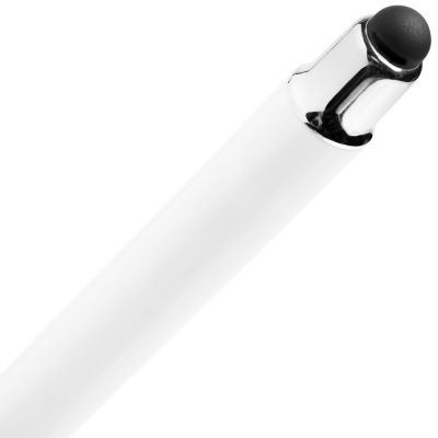 Роллер Scribo со стилусом, матовый белый-6