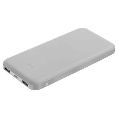 Аккумулятор с беспроводной зарядкой markBright Urban, 6000 мАч, серый-0
