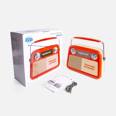 Радиоприемник «Fresh РП-341», оранжевый-3