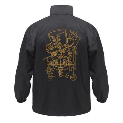 Ветровка John Steampunk, черная-0