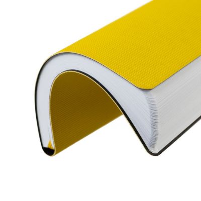 Ежедневник Knit, недатированный, желтый-5