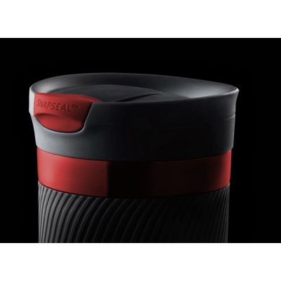 Термостакан Byron, вакуумный, герметичный, красный-4