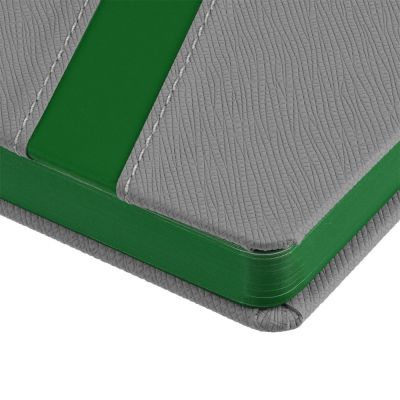 Ежедневник Rubikon на заказ, недатированный серо-зеленый-7