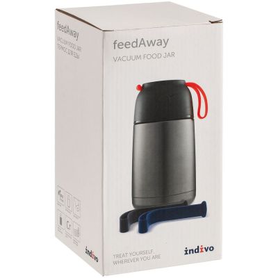 Термос для еды feedAway 700, серо-стальной-6