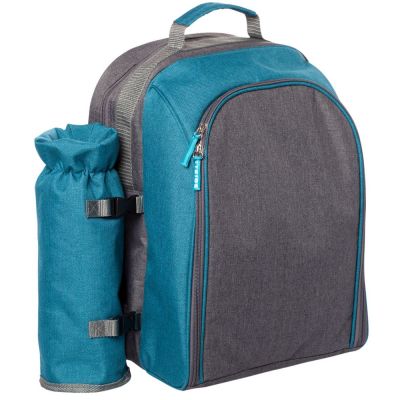 Набор для пикника Fridag на 2 персоны, серый с голубым-1