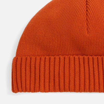 Шапка ComFleece, темно-оранжевая (кирпичная)-1