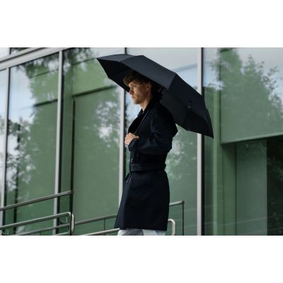 Зонт складной Ribbo, черный-7