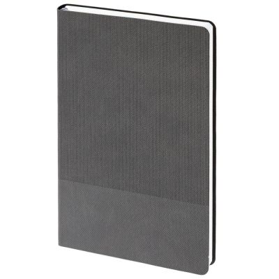 Ежедневник Knit, недатированный, темно-серый-1