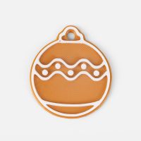Мини-подвеска «Пряник», шарик