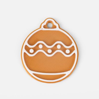 Мини-подвеска «Пряник», 3D-печать на заказ, шарик-0