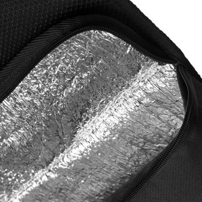 Органайзер с термоотделением на спинку сиденья Cool Rider, черный-3