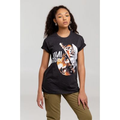 Футболка «Меламед. Jimi Hendrix», черный меланж-9