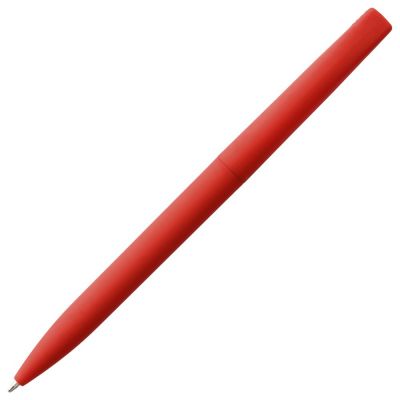 Ручка шариковая Pin Soft Touch, красная-3