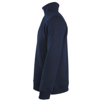 Толстовка Scott 290 с контрастным воротником на молнии, темно-синяя-2