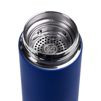 Термос с ситечком Percola, синий-2