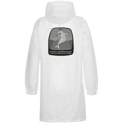 Дождевик «Олень Тюлень», белый-0
