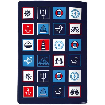 Обложка для паспорта Industry, ver.2, морская-1