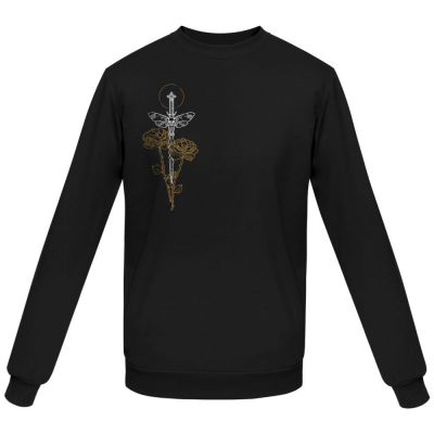 Толстовка «Источник. Кинжал», черная-2