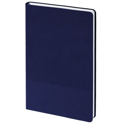Ежедневник Knit, недатированный, темно-синий-1