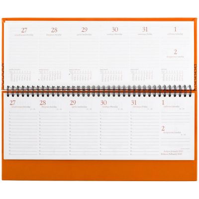 Планинг Brand, датированный, оранжевый-2