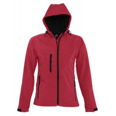 Куртка женская с капюшоном Replay Women, красная-0