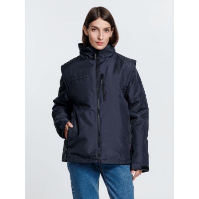 Куртка-трансформер унисекс Astana, темно-синяя-7